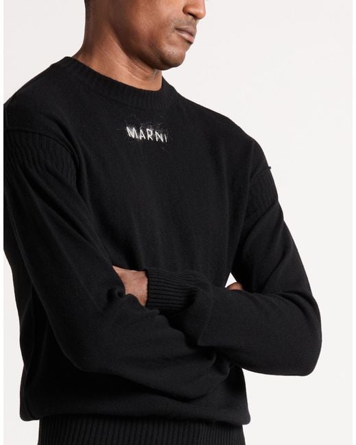 Marni Black Jumper for men