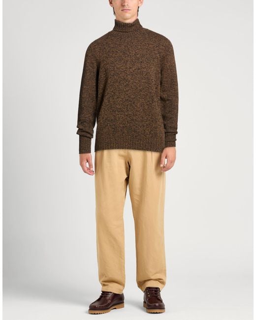 Drumohr Brown Turtlenecks for men
