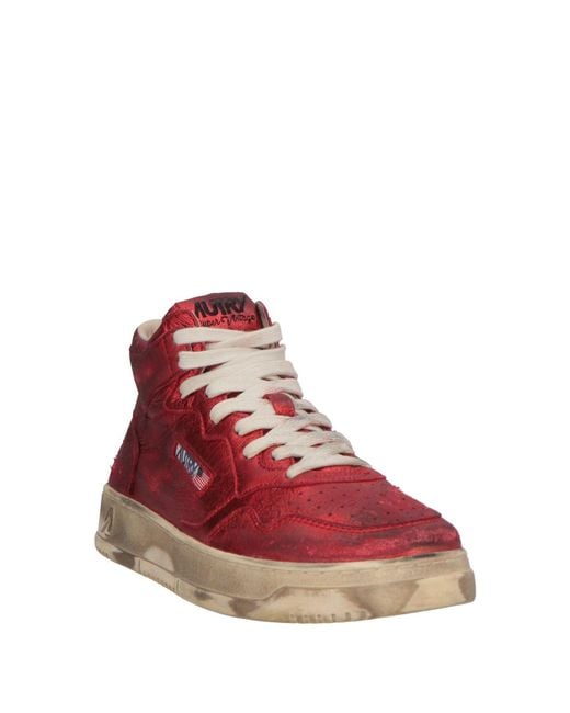 Autry Red Trainers for men