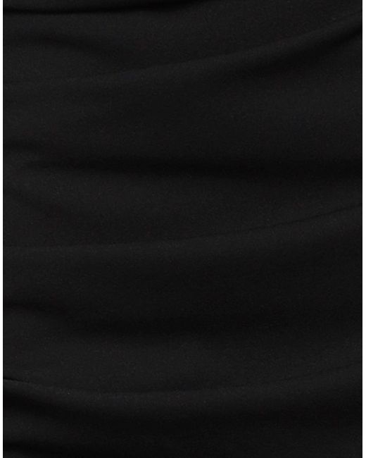 Maria Vittoria Paolillo Black Mini Dress Polyester