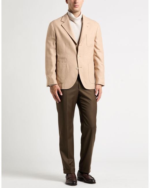 Brunello Cucinelli Natural Blazer for men