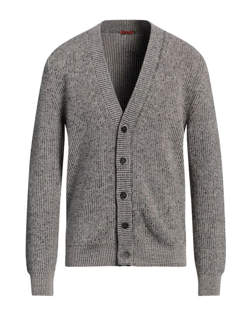 Barena Gray Cardigan Alpaca Wool, Polyamide, Wool, Elastane for men