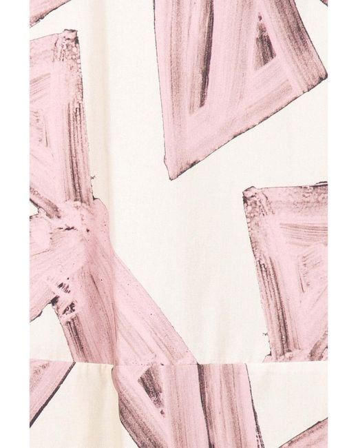 Ottod'Ame Pink Midi-Kleid