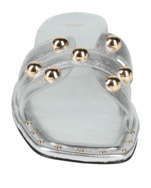 Maje White Sandals