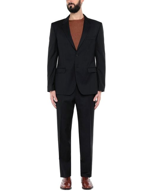 Versace Suit in Black for Men - Lyst
