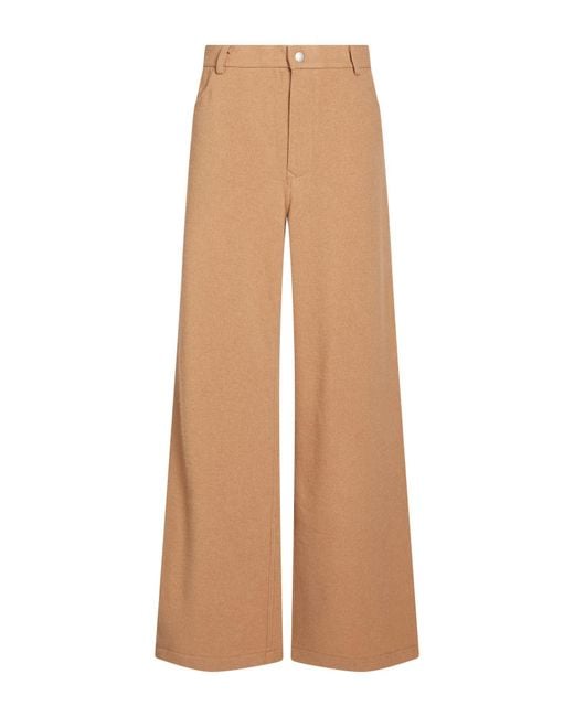 Roberto Collina Natural Pants Merino Wool, Cashmere