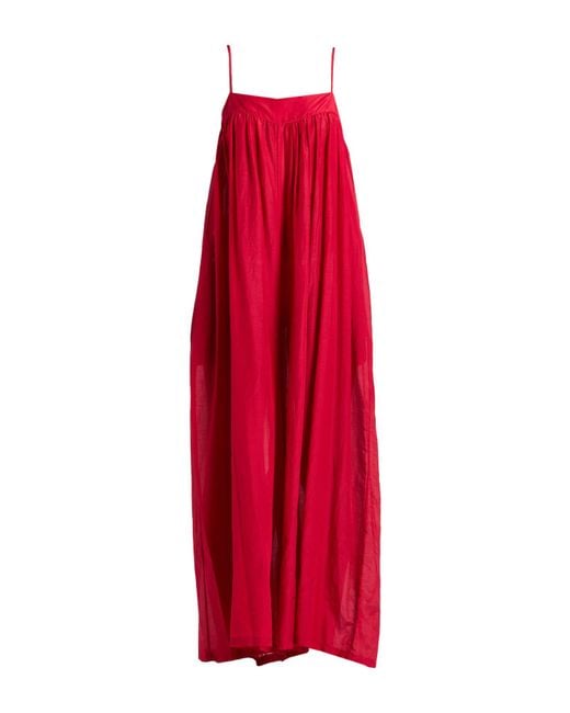 Liviana Conti Red Jumpsuit