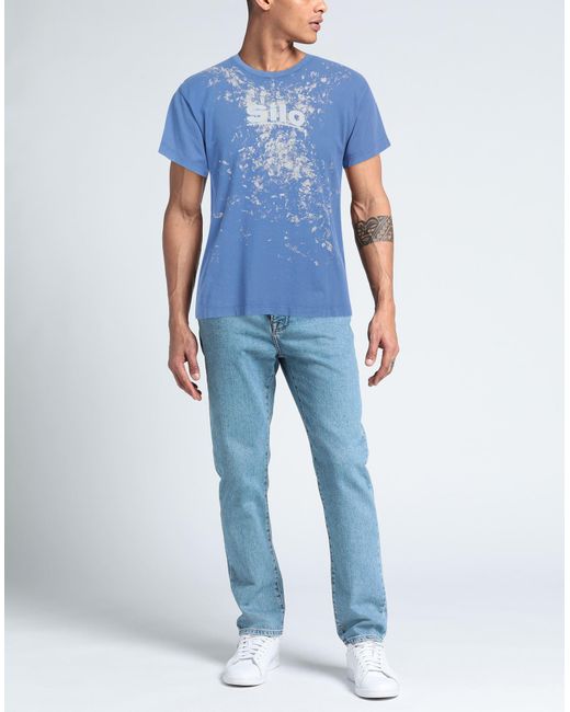 ERL Blue T-shirt for men