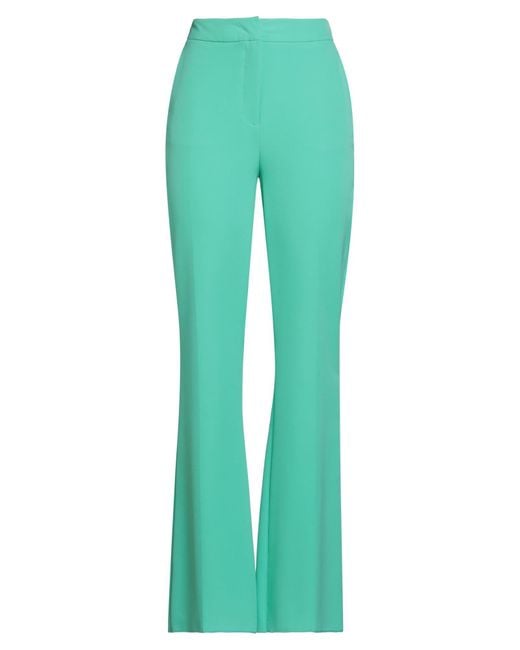 Camilla Green Pants Polyester, Elastane