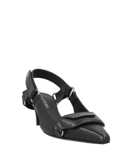 Courreges Black Pumps
