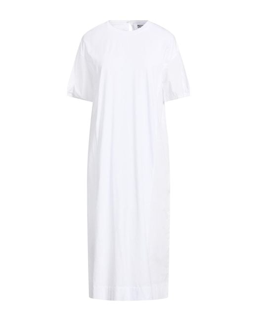 Vestido Midi Alpha Studio de color White