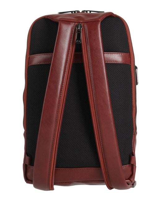 Piquadro Red Backpacks for men