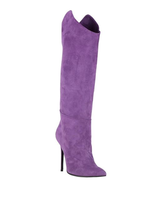 Aldo Castagna Purple Stiefel