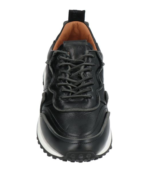 Buttero Black Trainers for men