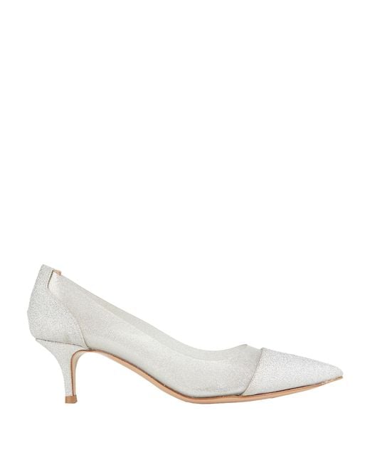 Gianvito Rossi White Pumps Leather, Pvc