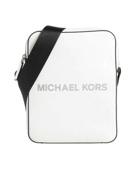 Michael Kors White Shoulder Bag Leather for men