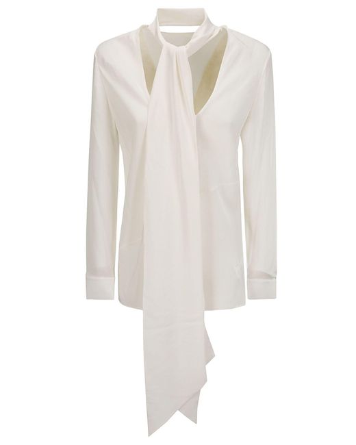 Blusa di Helmut Lang in White