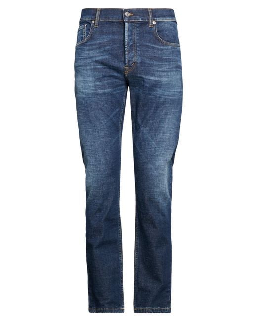 Department 5 Blue Jeans Recycled Cotton, Cotton, Rubber for men
