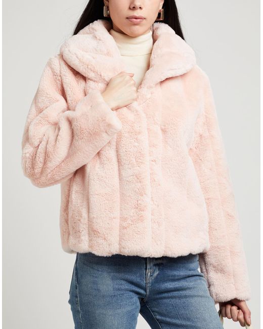 Mouton et fourrure synthétique Guess en coloris Pink