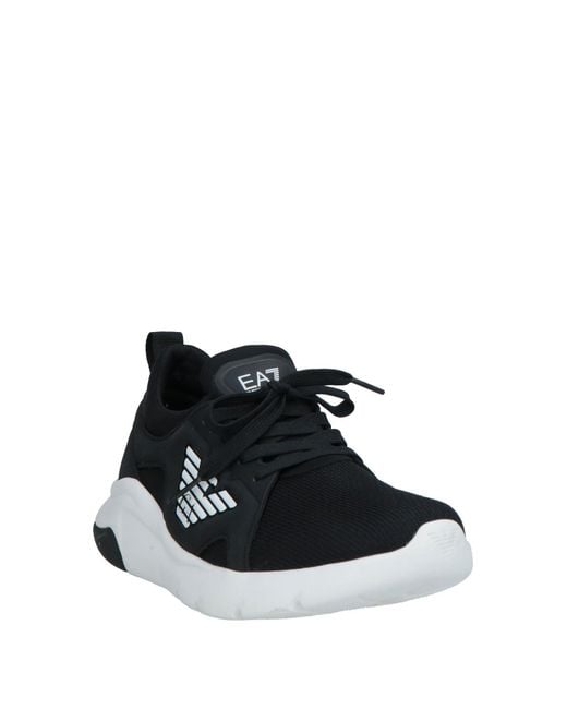 EA7 Black Trainers for men