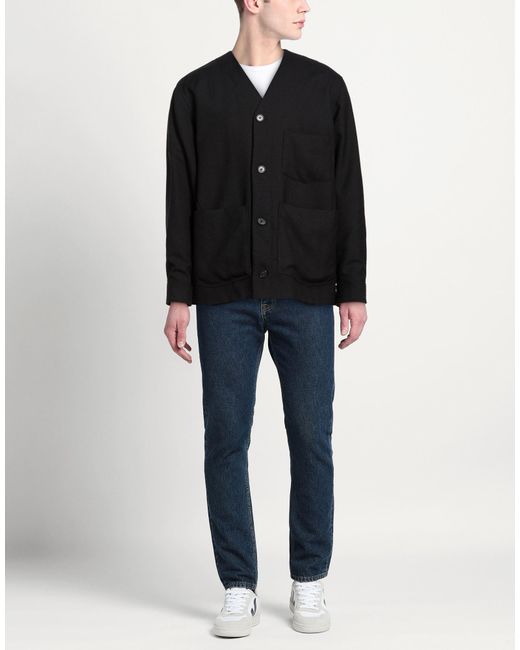 Grifoni Black Jacket Virgin Wool for men