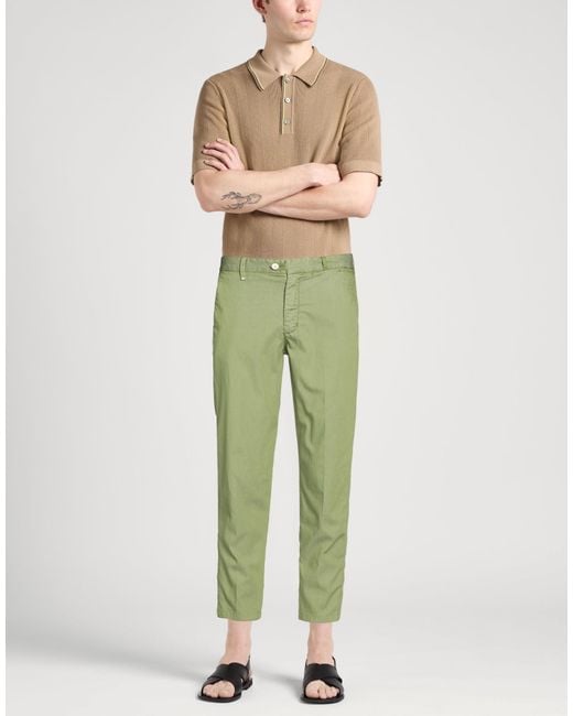 Berna Green Pants for men