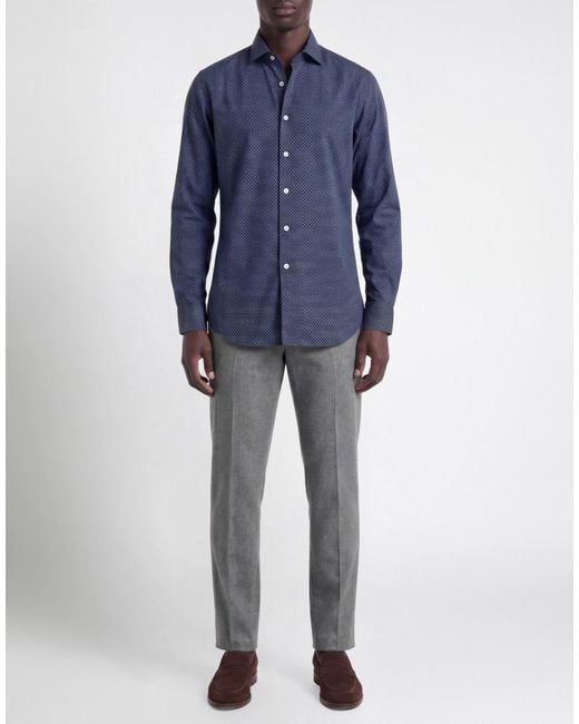 Alessandro Gherardi Blue Shirt for men