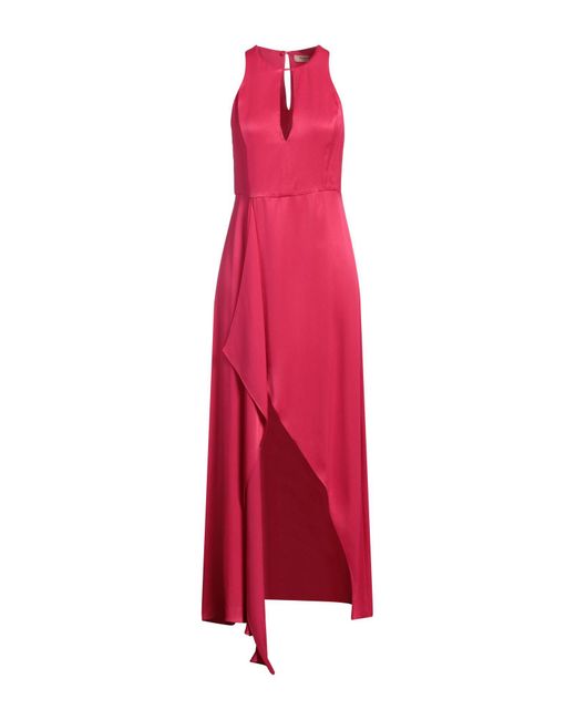 Twinset Red Maxi-Kleid