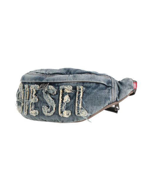 DIESEL Blue Belt Bag for men