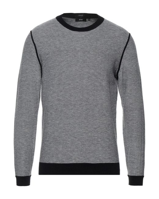hugo boss jumper black