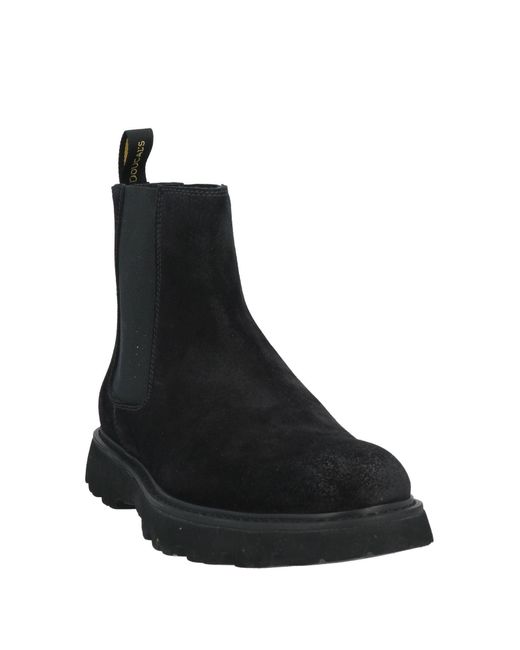 Doucal's Black Ankle Boots Leather for men