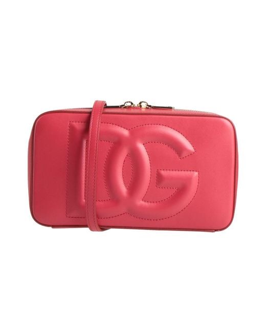 Dolce & Gabbana Red Cross-Body Bag