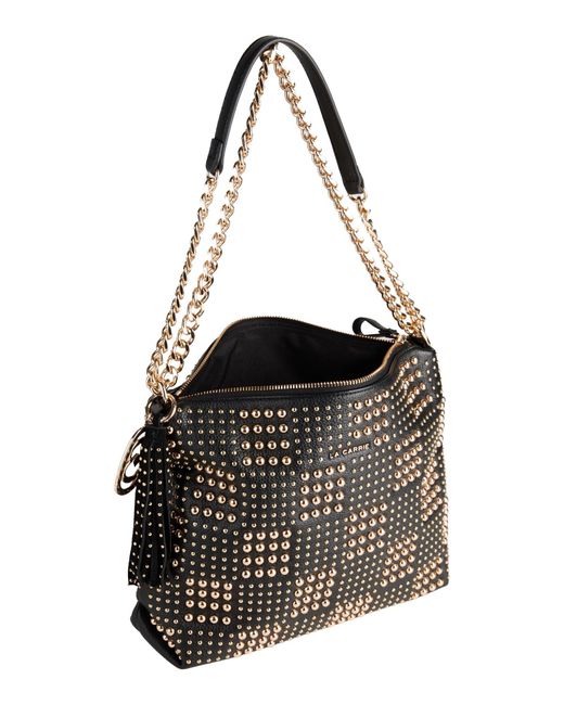 La Carrie Black Shoulder Bag
