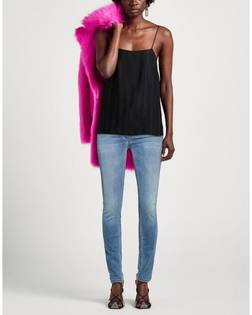 Elisabetta Franchi Blue Jeans Cotton, Polyamide