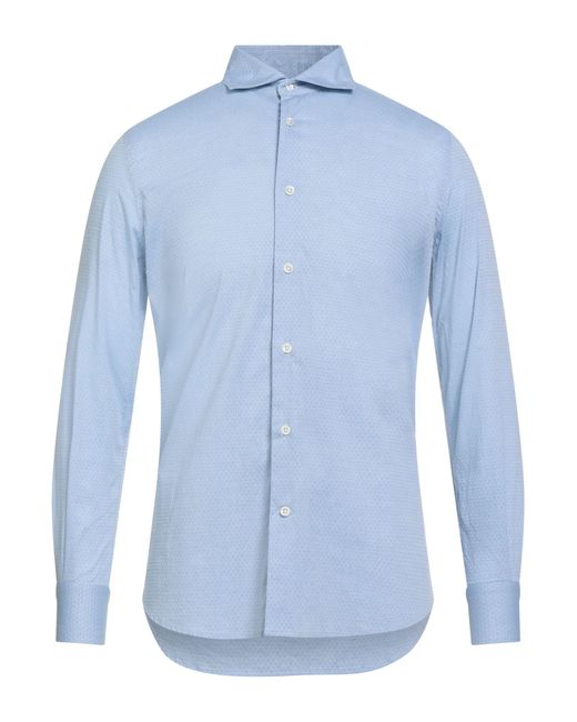 Glanshirt Blue Shirts for men