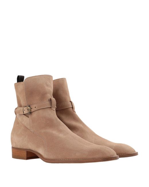 Lemarè Brown Ankle Boots Soft Leather for men