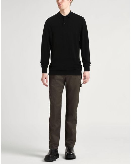 Roberto Collina Black Sweater for men