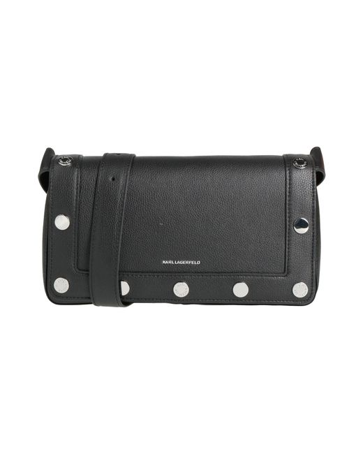 Karl Lagerfeld Black Cross-Body Bag