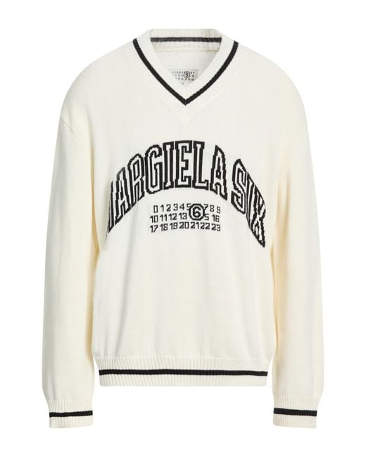 MM6 by Maison Margiela Natural Jumper for men