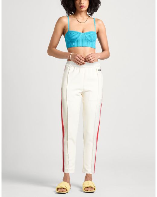 MSGM White Trouser