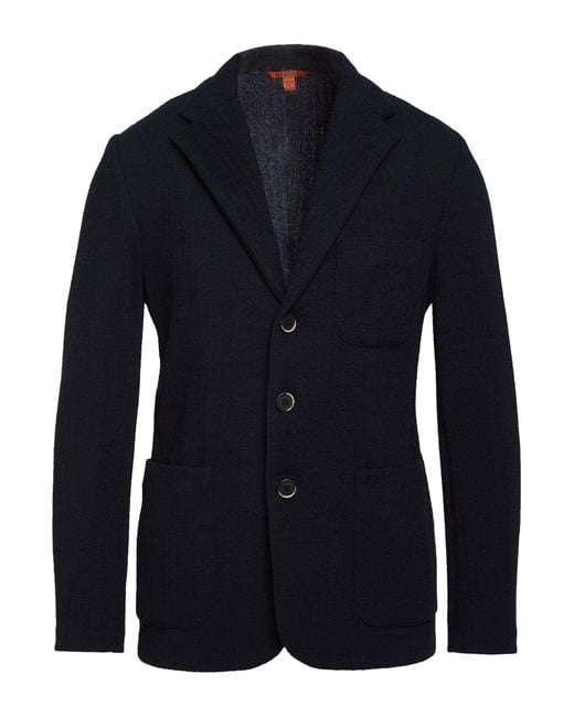 Barena Blue Blazer Polyamide, Acrylic, Wool, Elastane for men