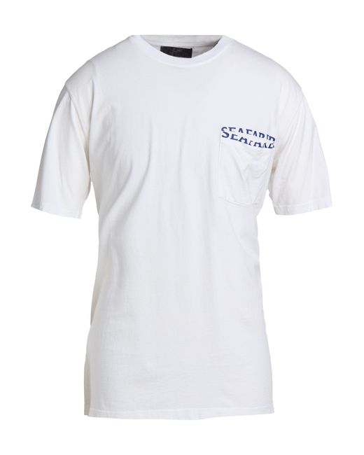 Seafarer White T-Shirt Cotton for men