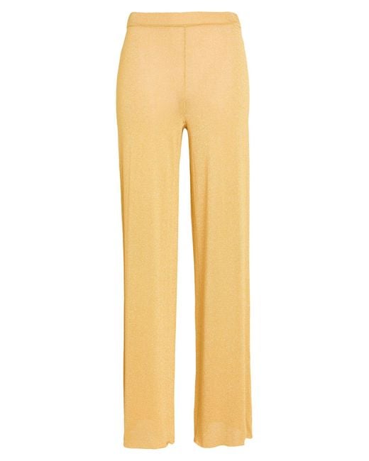 Roberto Collina Yellow Pants