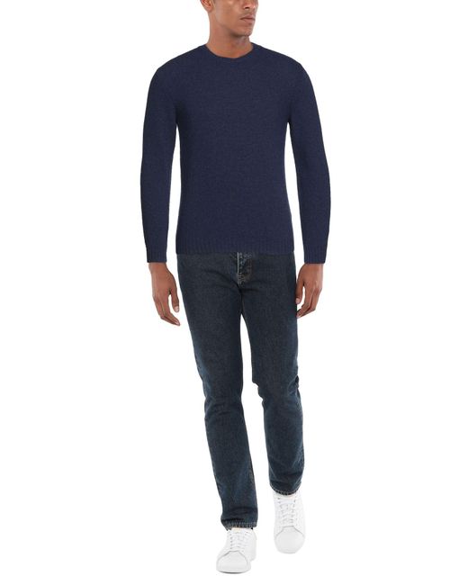 Pullover di Mp Massimo Piombo in Blue da Uomo