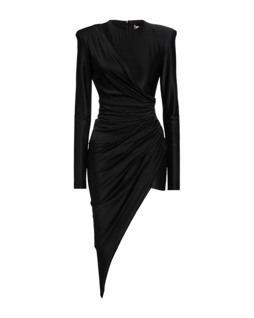 Alexandre Vauthier Black Midi-Kleid