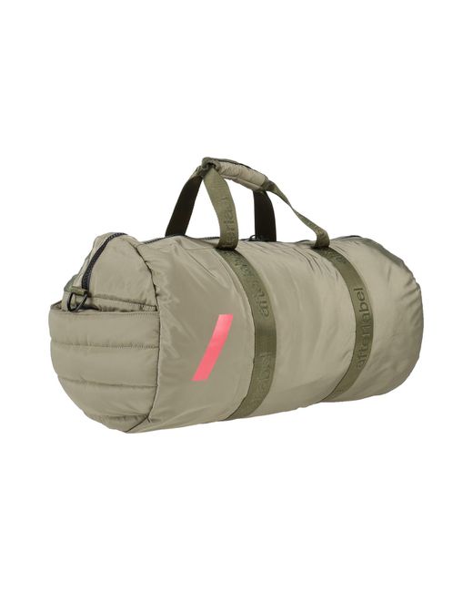AFTER LABEL Green Duffel Bags for men