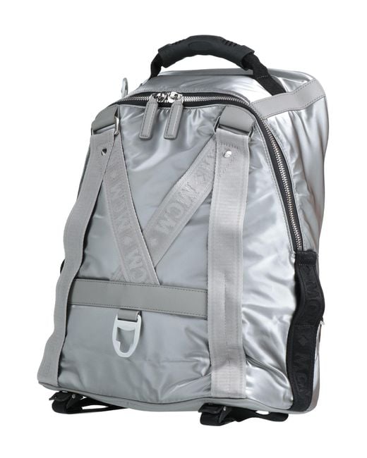 MCM Backpack in Gray for Men Lyst