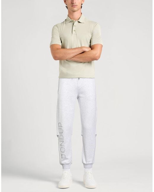 Dondup White Trouser for men