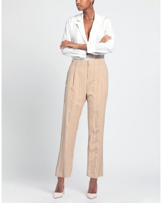 Soallure Natural Pants Viscose, Polyester