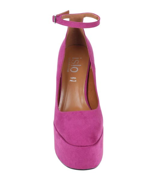 Islo Isabella Lorusso Purple Mauve Pumps Textile Fibers